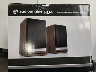 HD4 Speakerset Audioengine, luidspreker, zwart